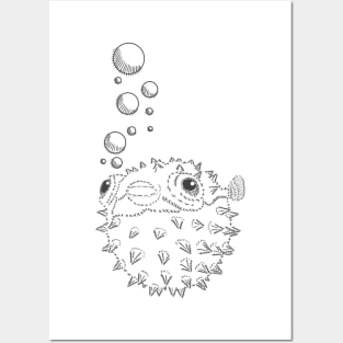 Pufferfish Posters and Art